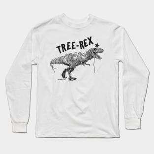 Tree-Rex Dinosaur Christmas Long Sleeve T-Shirt